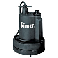 Simer Submerse Util Pump 1/4hp