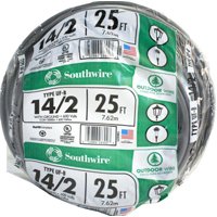 Building Wire 14/2uf-w/g 25'