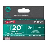 Flat Staples 5/16" 1000bx