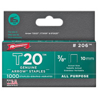 Flat Staples 3/8" 1000bx