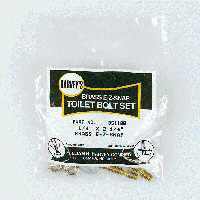 Harvey Toilet Ez Bolt Set Brs