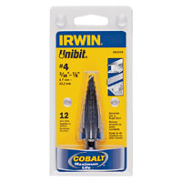 Irwin Step Drill Bit 3/16"-7/8"