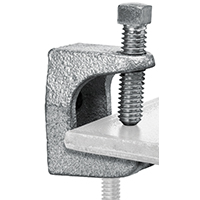 Strut Clamp Mal Iron Beam 1/2"