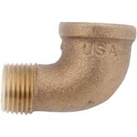 Am Elbow Str 90deg 1" Brs