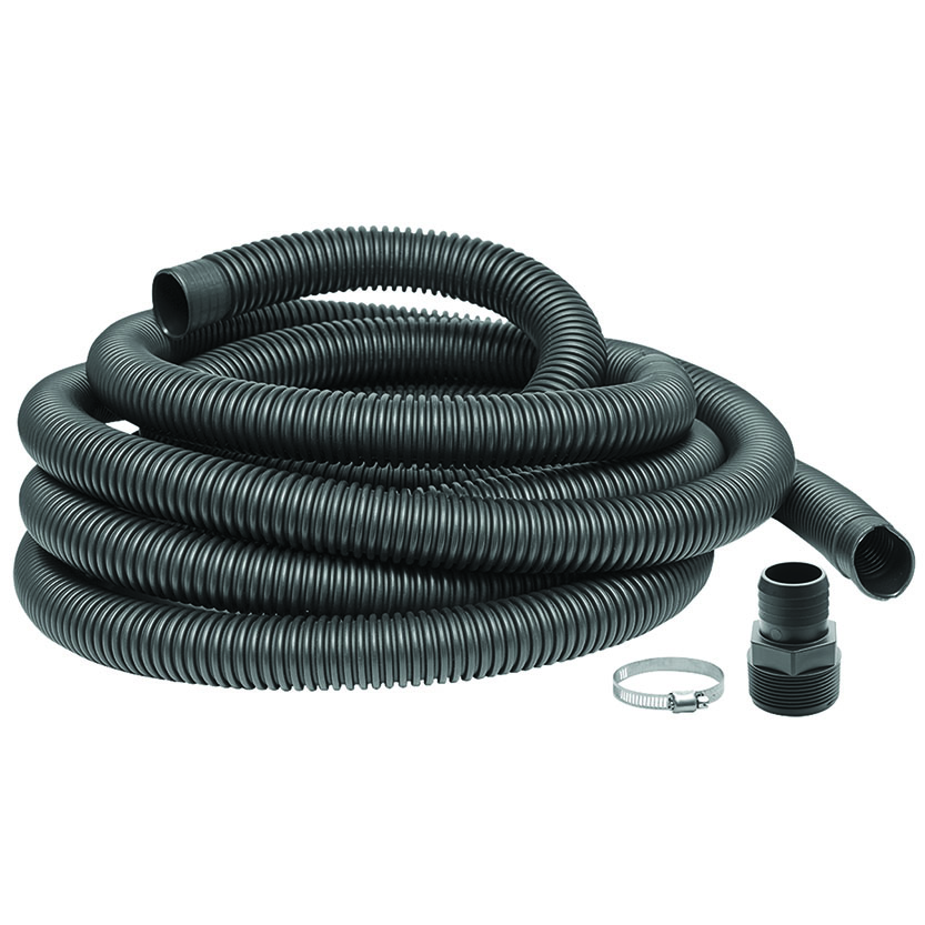 Sump Pump Hose Kit Univ Blk