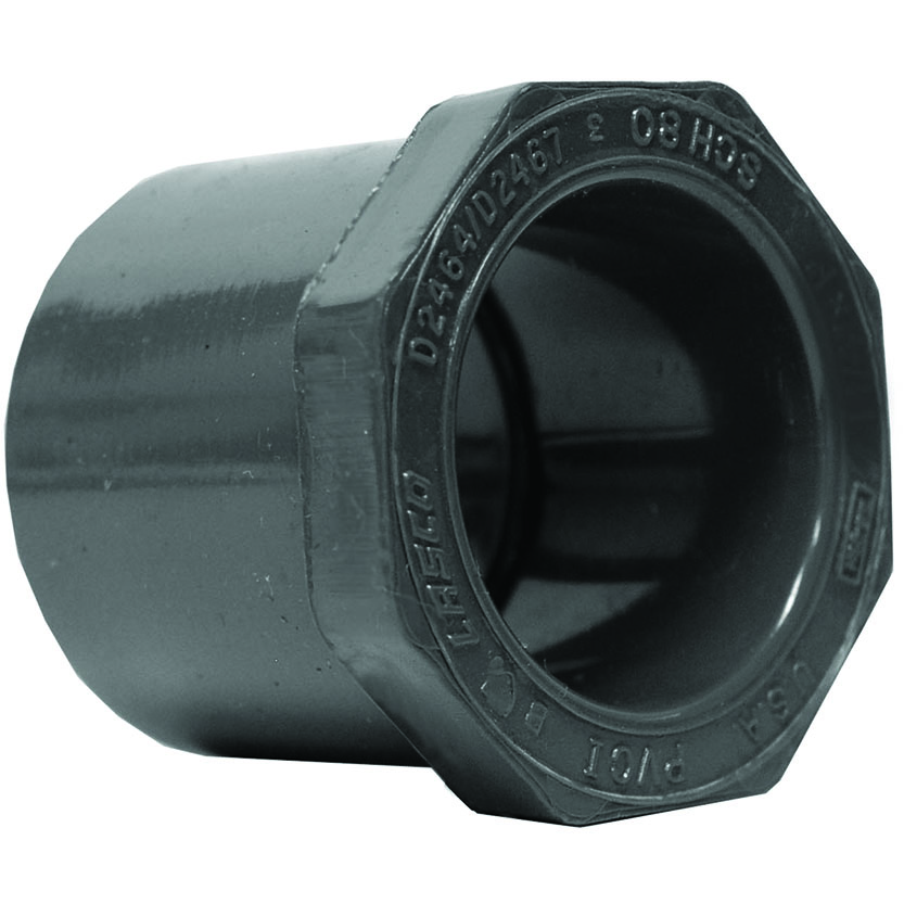 Bushing 1-1/2"spgotx1"slip Sch80