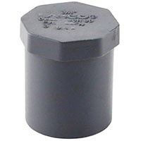 Plug Mip Sch80 3/4" Pvc
