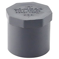 Plug 1-1/4"mip Sch80
