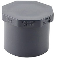 Pipe Plug 1-1/2"mip Sch80