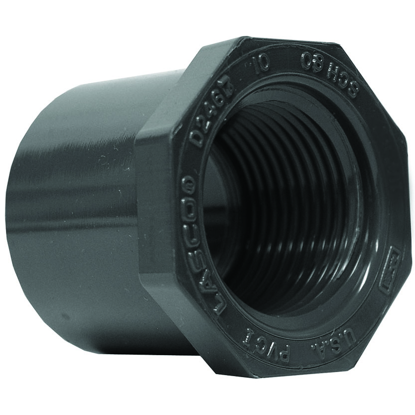 Bushing 1"spigotx1/2"fip Sch80
