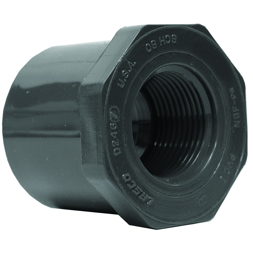 Bushing 1-1/4"spgtx3/4"fip Sch80