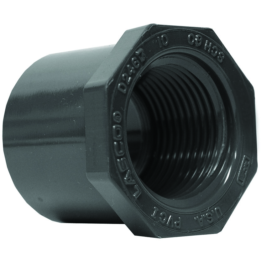 Bushing 1-1/2"spgtx3/4"fip Sch80