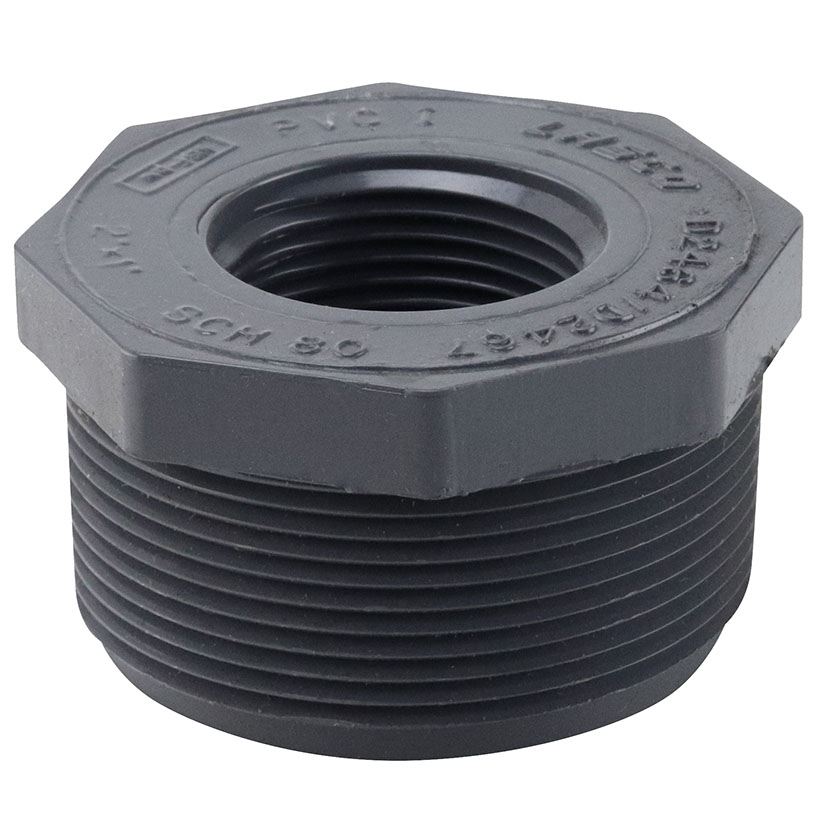 Bushing 2"mipx1"fip Sch80