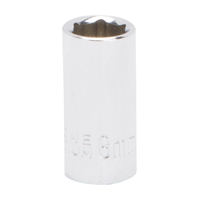 Socket 8mm 1/4"dr 6pt