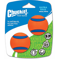 Chuck-it! Ball Pet Ultra Sml 2pk