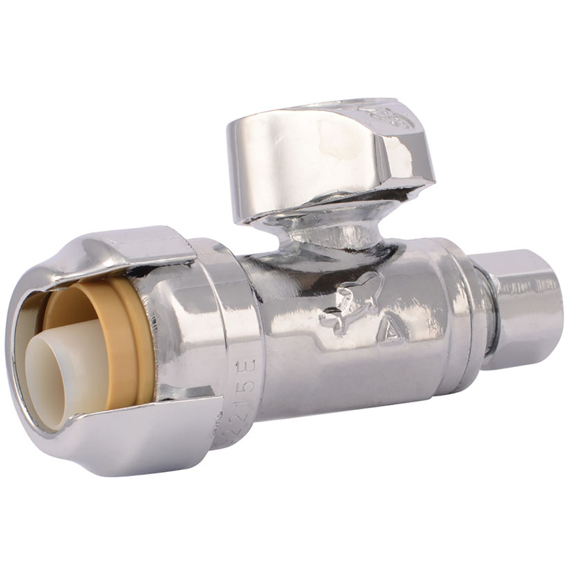 Sharkbite Stop Valve 1/2"x1/4"