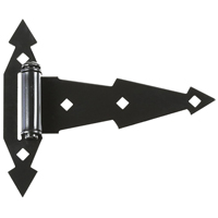 Nh Gate Hinge Leaf Blk 7" 2cd