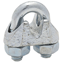 Nh Cable Clamp 3/16" Zn