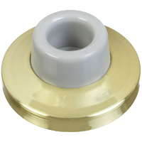 Nh V1935 Wall Door Stop Sld-brs