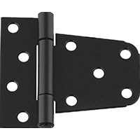 Nh Hinge Gate Blk 3-1/2"