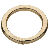 Nh Welded Ring #7x1" Brs
