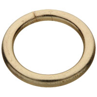 Nh Welded Ring #4x1-1/4" Brs