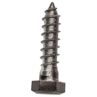 Bolt Lag Black 3/8x1-1/2in