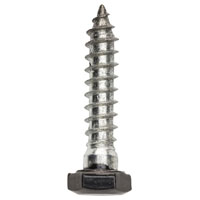 Bolt Lag Blk 5/16"x1-1/2"