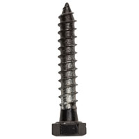 Bolt Lag Blk 1/4"x1-1/2"