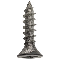 Wood Screw Blk #9x3/4"
