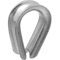 3232bc 3/4" Rope Thimble Zn