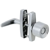 V1307 Knob Latch Slvr