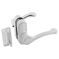 V1320 Lever Latch Wht