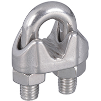 Nh Cable Clamp 1/4"x1.25" Zn
