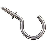 Nh Cup Hook 1" Nkl 30pk
