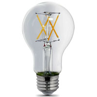 Bulb Led 40w A19 2pk Clr Dim