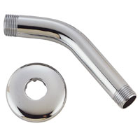 Bh Shower Arm W/ Flange Chrm