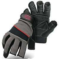 Crop Thumb Work Gloves Lrg