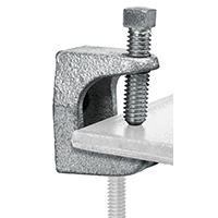 Strut Clamp Mal Iron Beam 1/4"