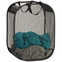 Mesh Laundry Basket W/handle