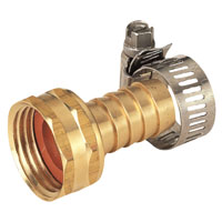 Ls Hose End Repair 5/8" Brs