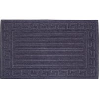 Ss Rubbr Door Mat 18"x30" Gry