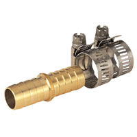 Ls Hose Mender 5/8" W/ Clamp Brs