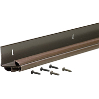 Door Bottom 36"x1.75" Vinyl Brwn