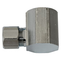 Pp Angle Comp Conn 1/2"x3/8"