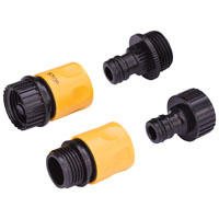Ls Hose Connector Set 3/4" 4pc