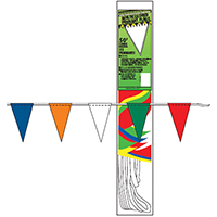 Sign Poly Flags 11"x18.5" Multi