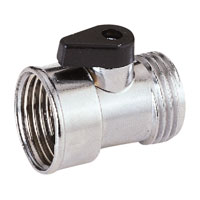 Ls Hose Shut-off 3/4" Mtl