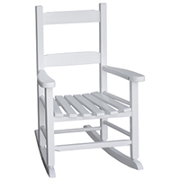 St Child Rocking Chair Wht