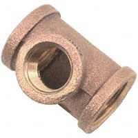 Am Pipe Tee 3/4"x3/4"x1/2" Brs